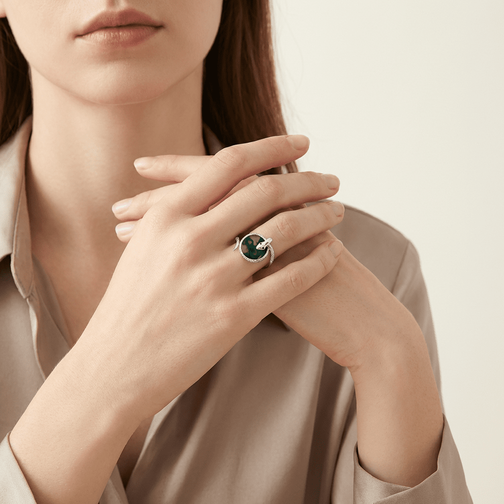 Serpent Embrace Ring - Serene Western