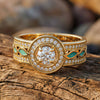 Glänzender Rodeo-Ring