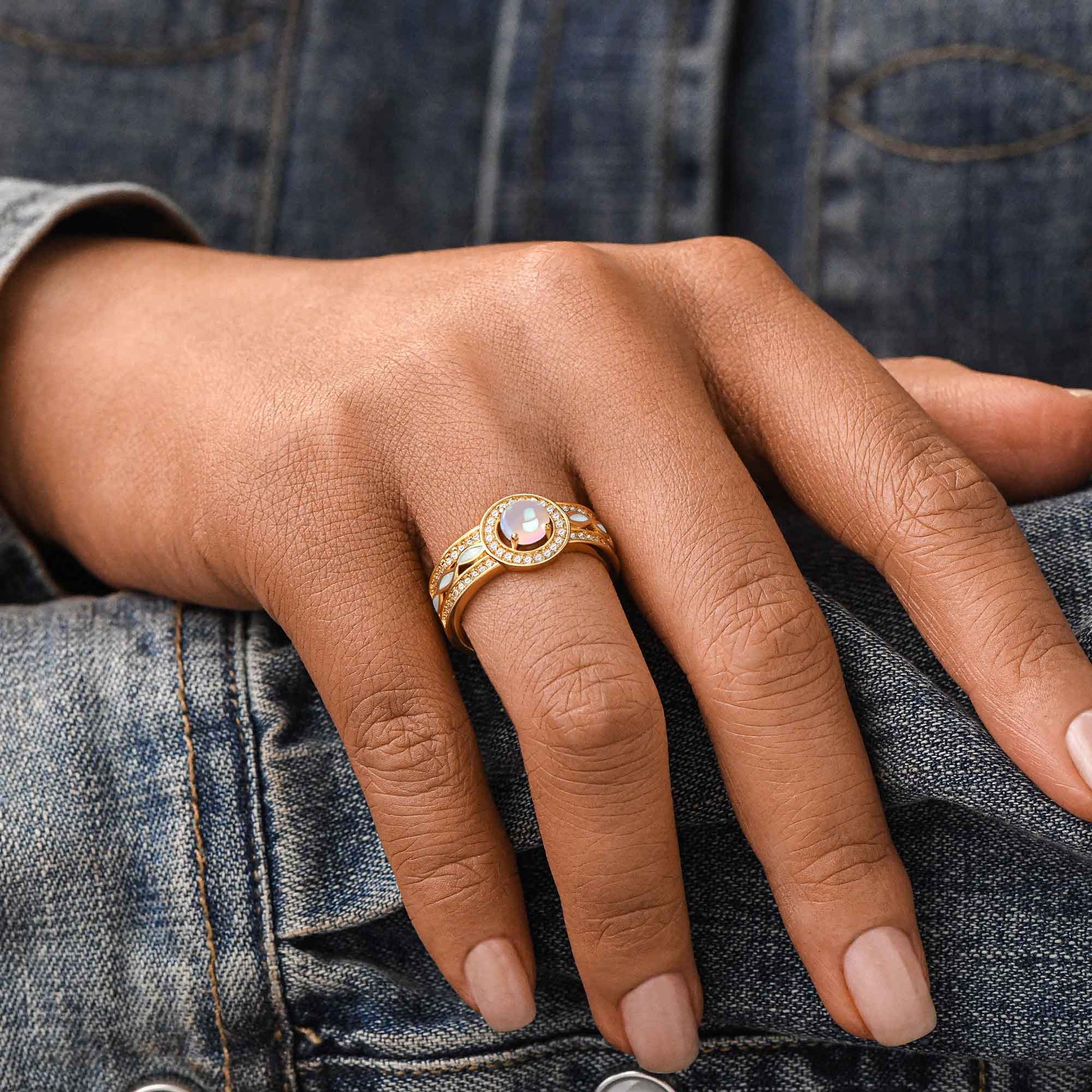 Shining Rodeo Ring - Moonstone - Serene Western