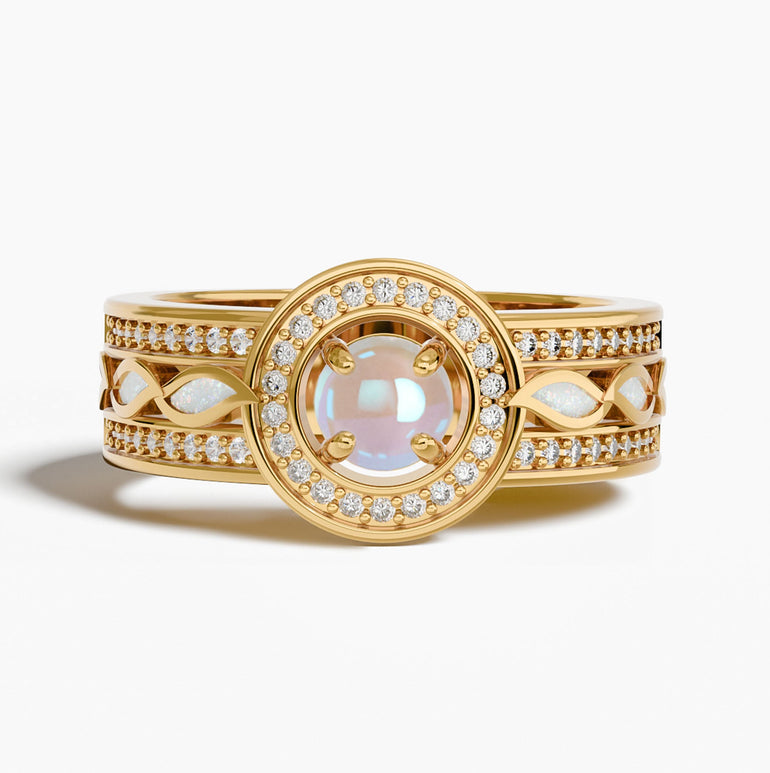 Shining Rodeo Ring - Moonstone - Serene Western