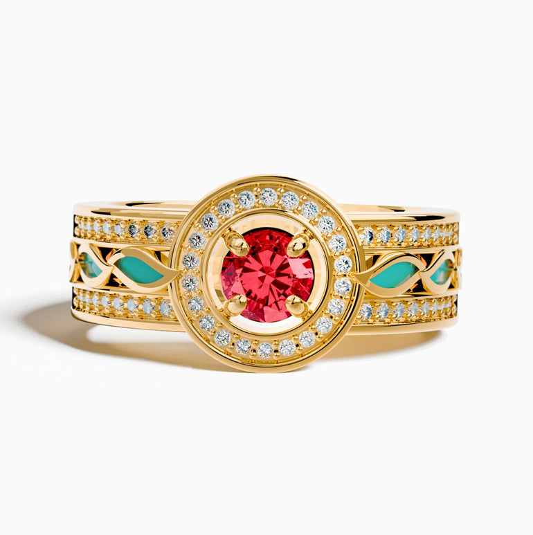 Shining Rodeo Ring - Ruby - Serene Western