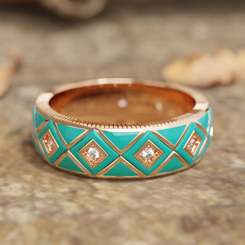 Sierra Geometric Ring