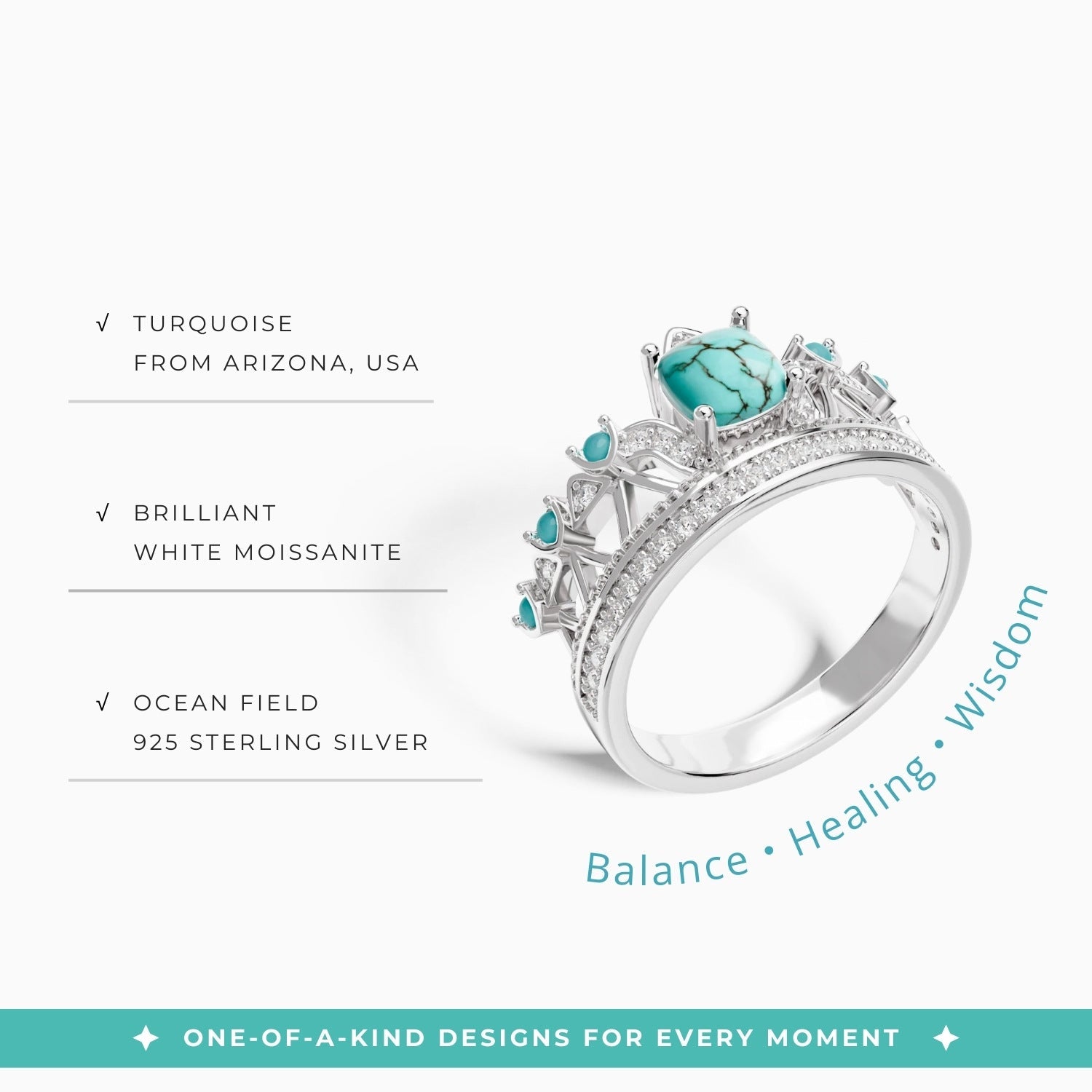 Sierra Majesty Ring - Serene Western