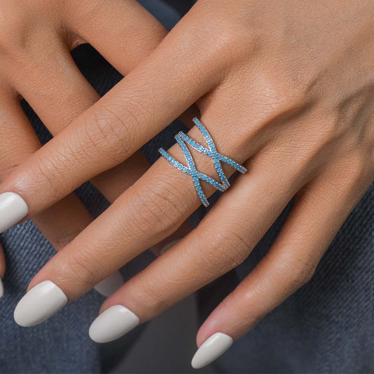 Sierra Wrap Ring - Turquoise - Serene Western