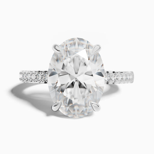 Snow Blossom Ring - Moissanite - Serene Western