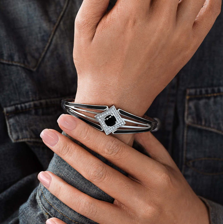 Soulful Waters Bracelet - Black Onyx - Serene Western