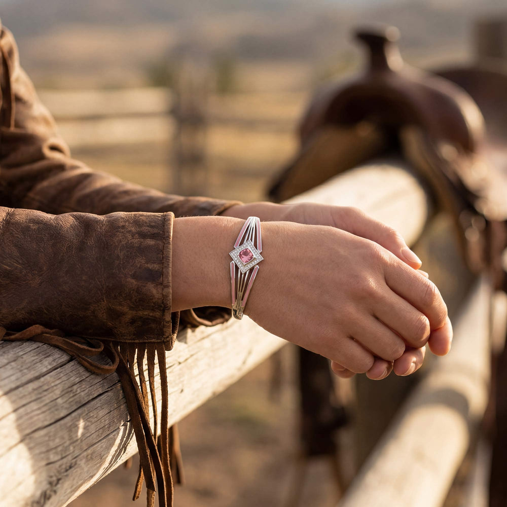 Soulful Waters Bracelet - Rose Quartz - Serene Western