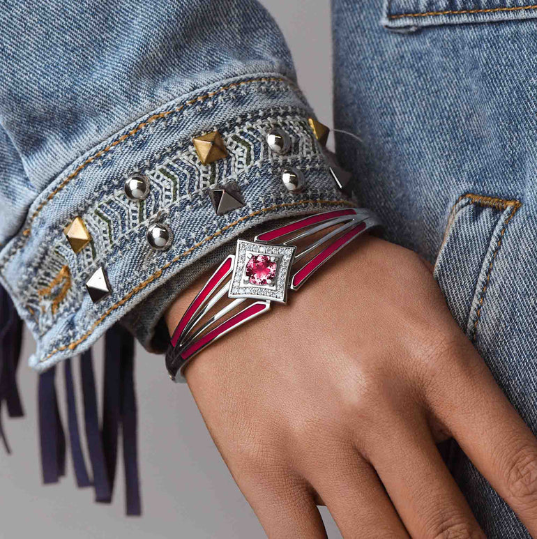 Soulful Waters Bracelet - Ruby - Serene Western