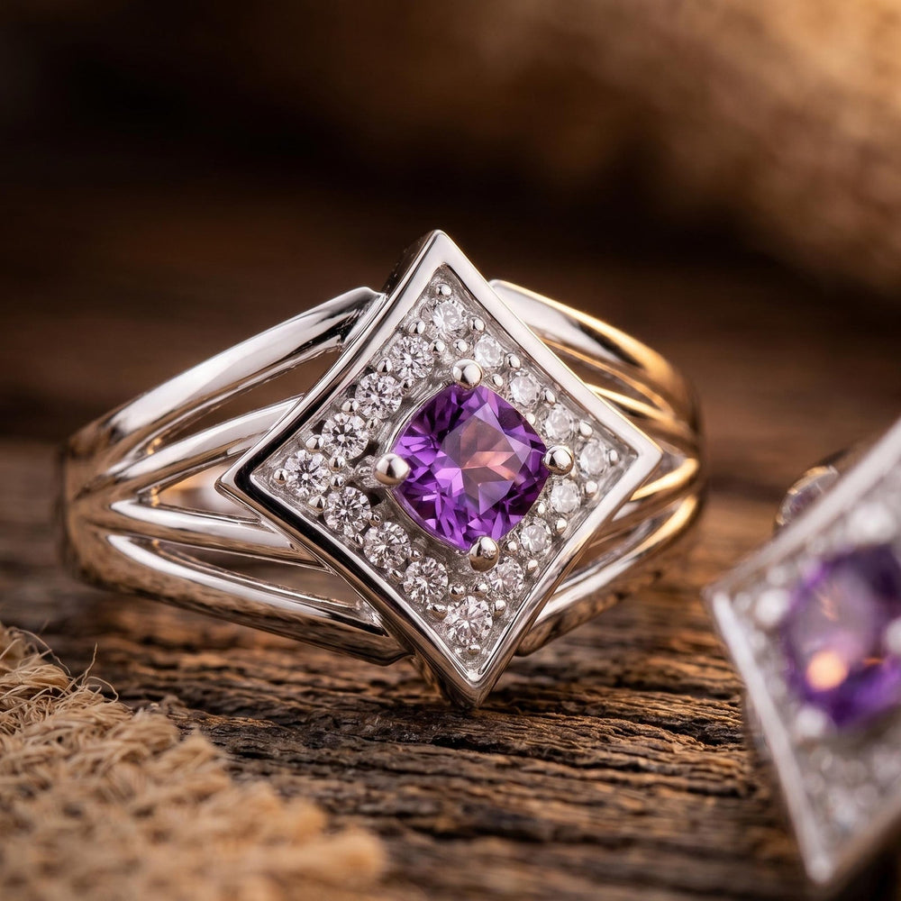Soulful Waters Earrings - Amethyst - Serene Western