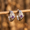 Soulful Waters Earrings - Amethyst