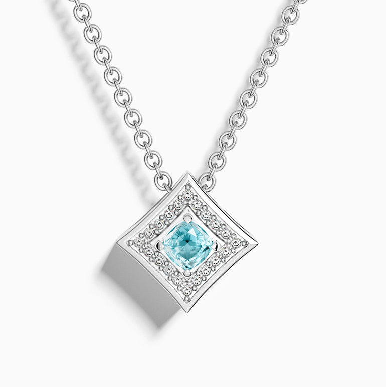 Soulful Waters Necklace - Aquamarine - Serene Western