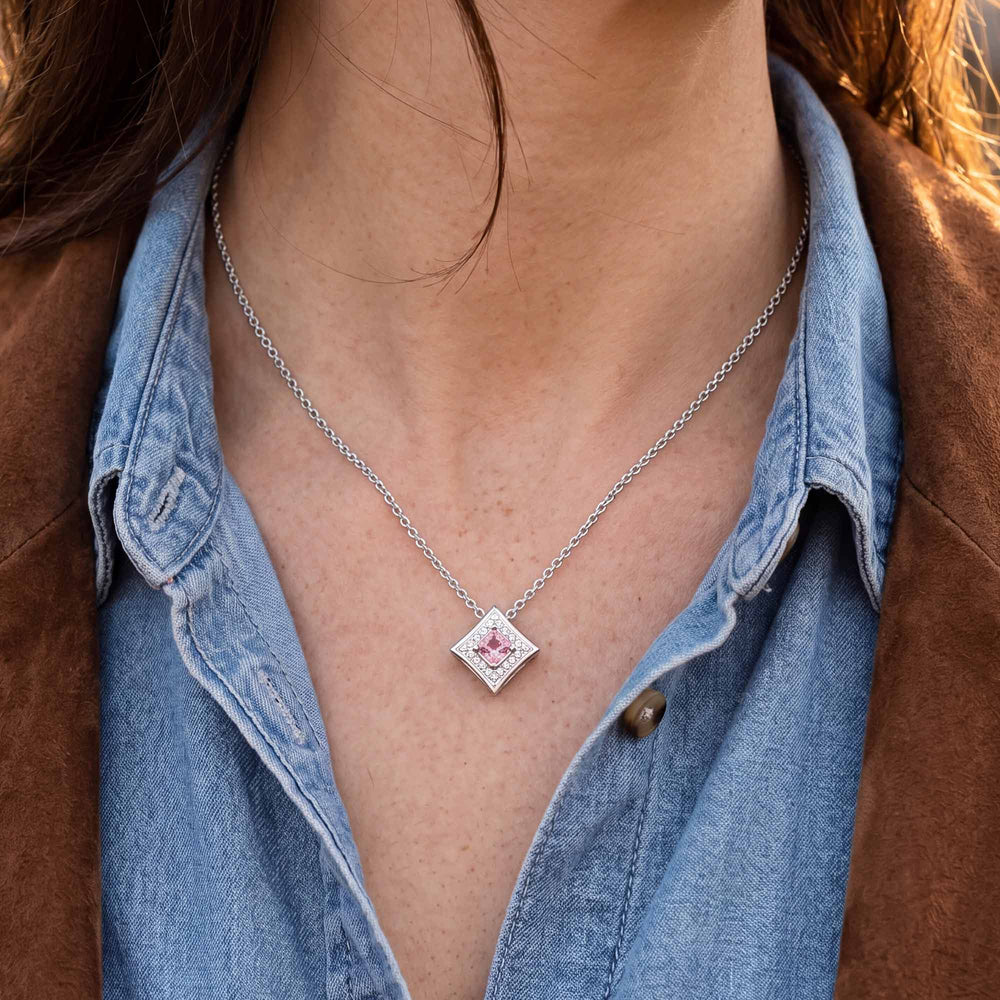 Soulful Waters Necklace - Rose Quartz - Serene Western