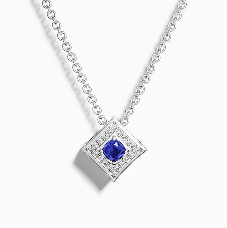 Soulful Waters Necklace - Sapphire - Serene Western