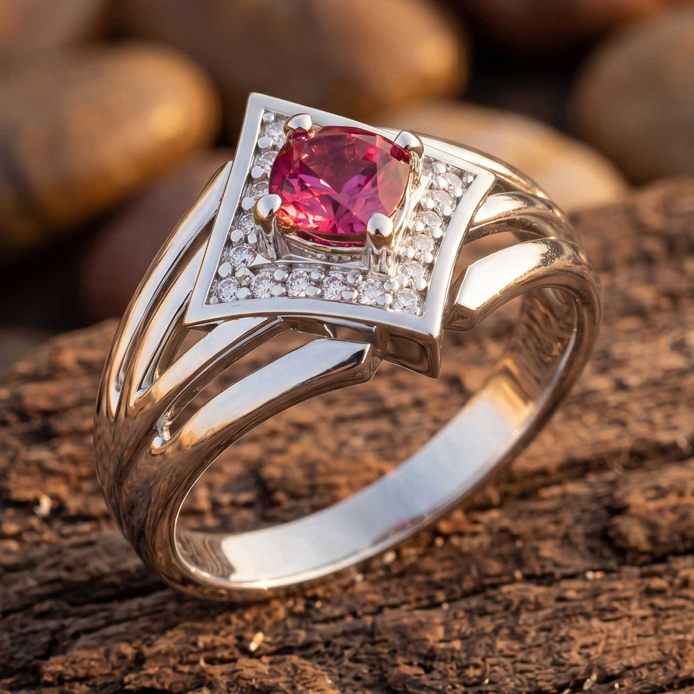 Soulful Waters Ring - Ruby - Serene Western