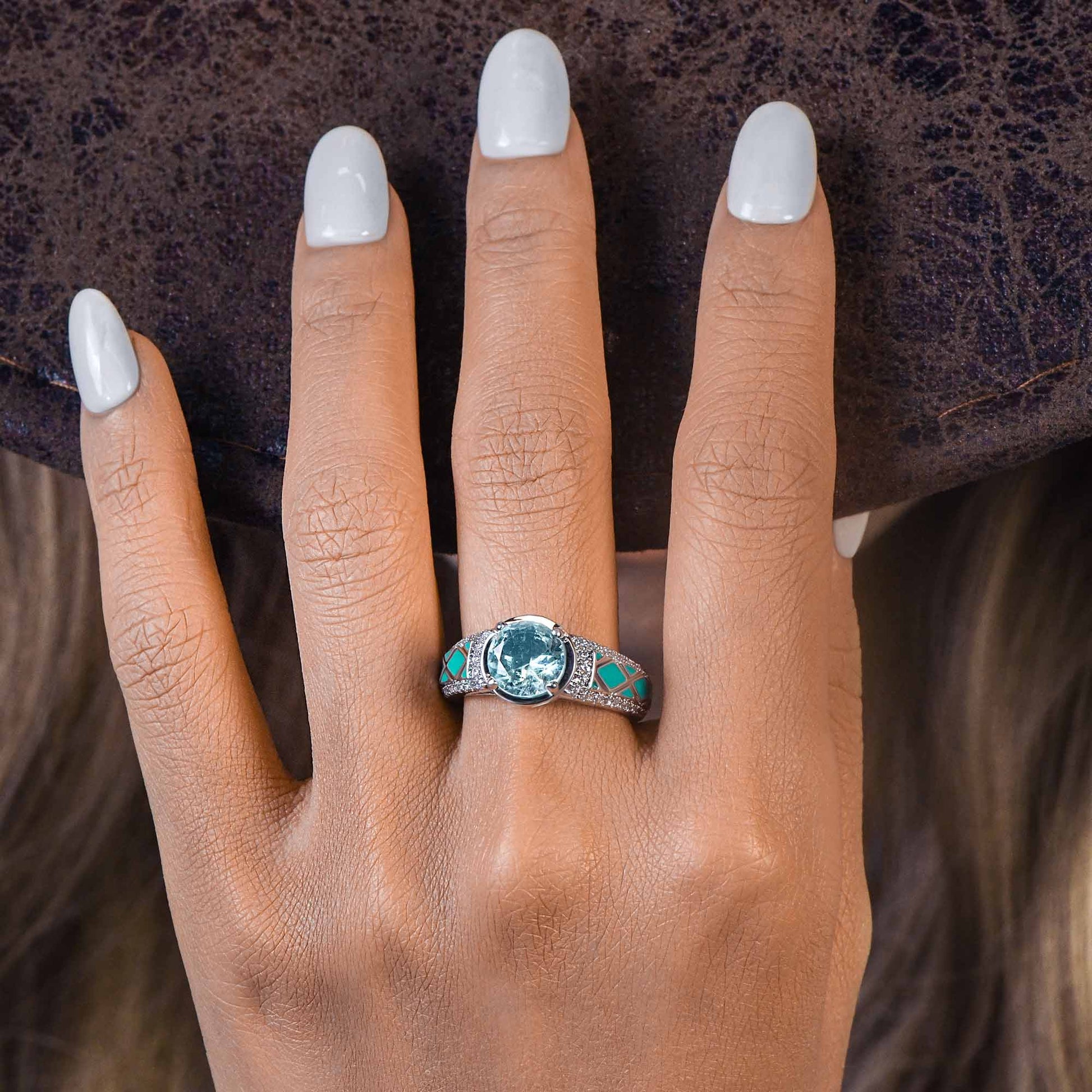 Spirit Trailblazer Ring - Aquamarine - Serene Western