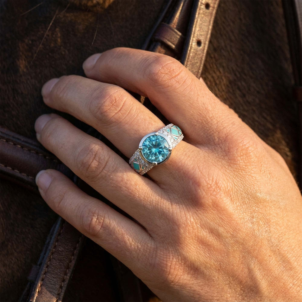 Spirit Trailblazer Ring - Aquamarine - Serene Western