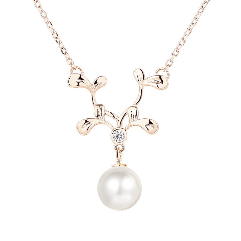 Sprout Drop Necklace - Serene Western