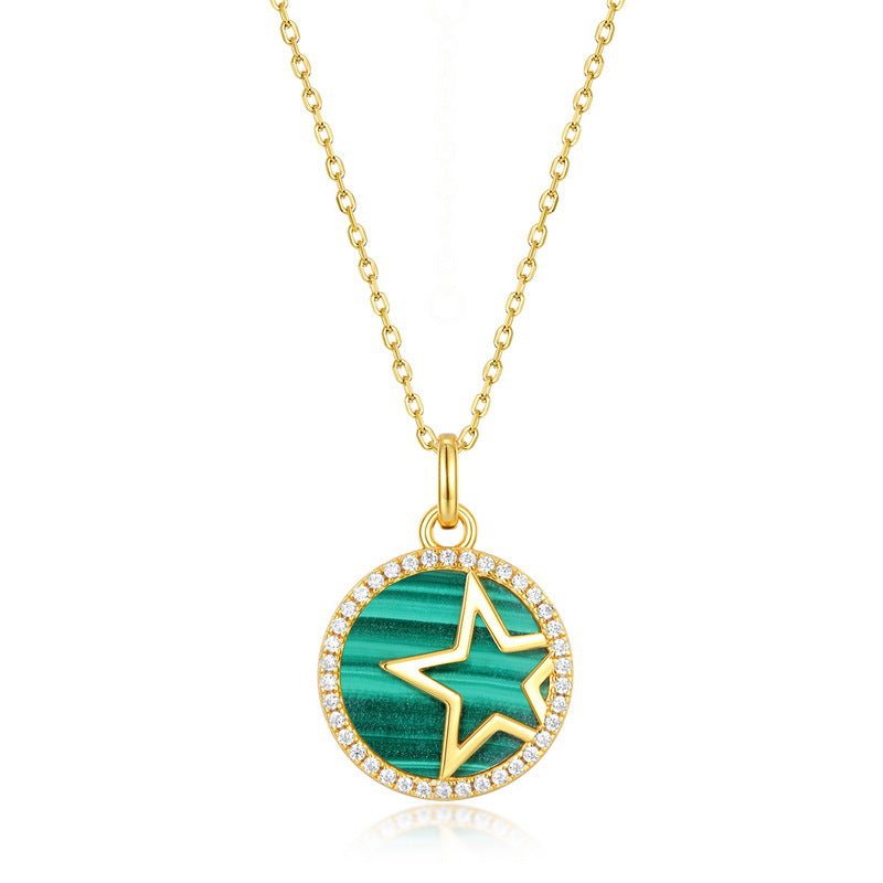 Starbound Disc Necklace - Serene Western