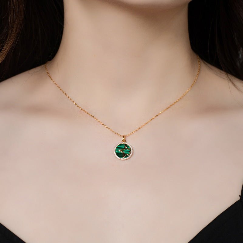 Starbound Disc Necklace - Serene Western