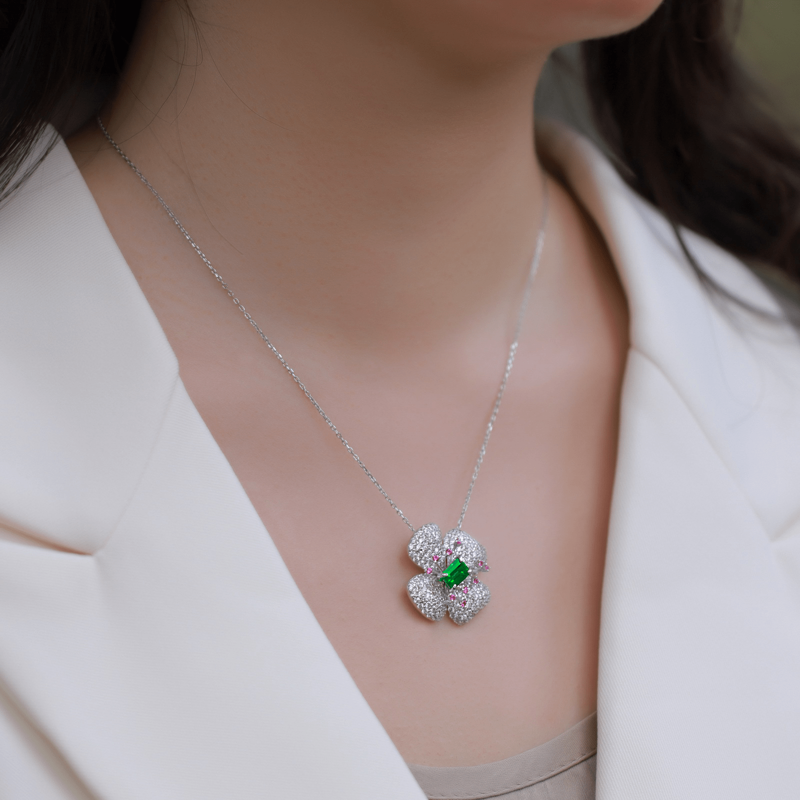 Starlit Bloom Necklace - Serene Western