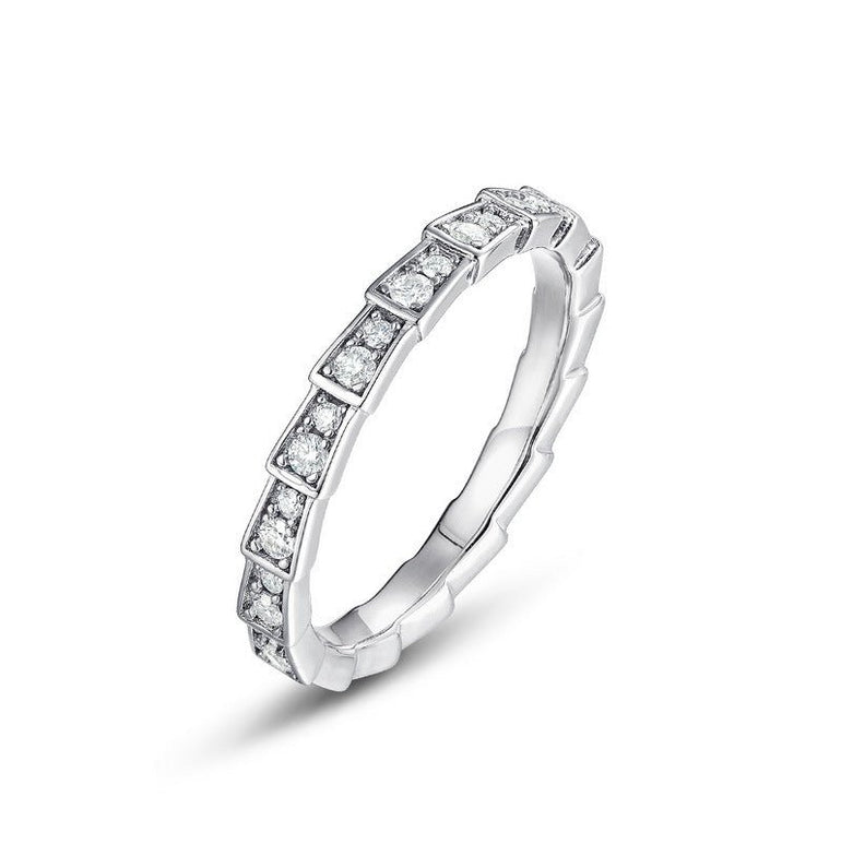 Starlit Wish Ring - Moissanite - Serene Western