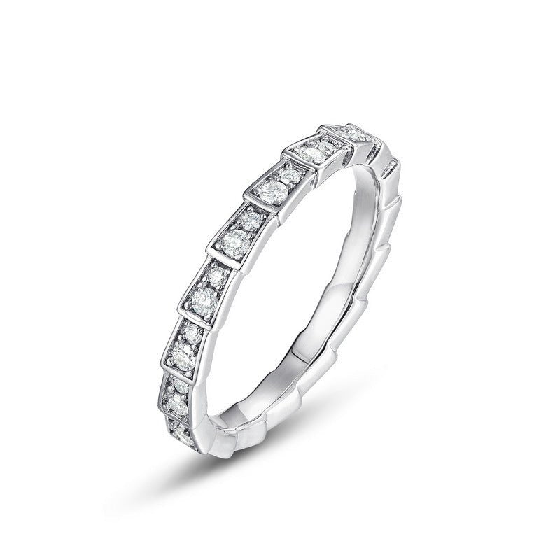 Starlit Wish Ring - Moissanite - Serene Western