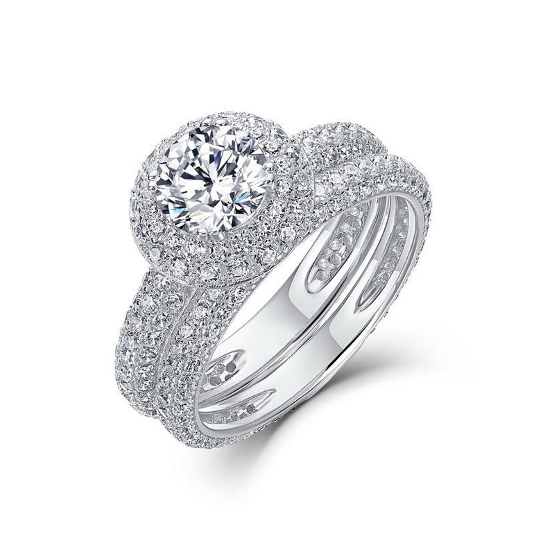 Stellar Coronation Set - Moissanite - Serene Western