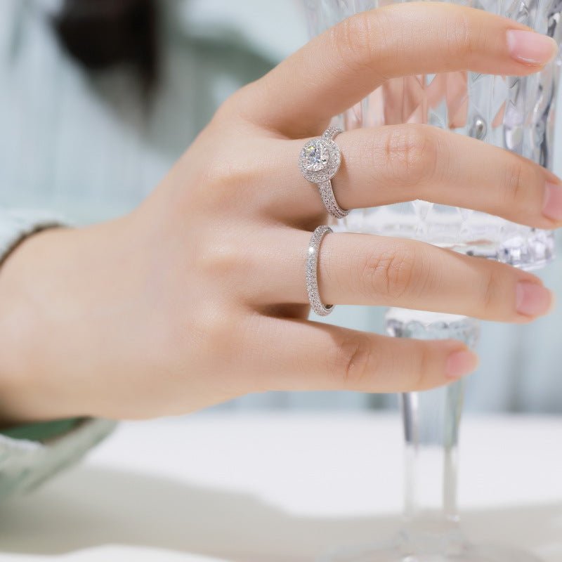 Stellar Coronation Set - Moissanite - Serene Western