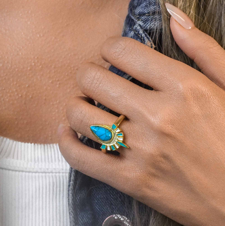 Sunchaser Spirit Ring - Serene Western