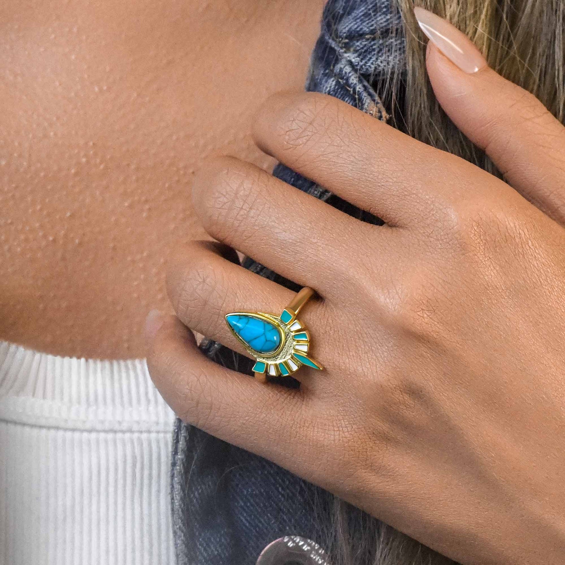 Sunchaser Spirit Ring - Serene Western