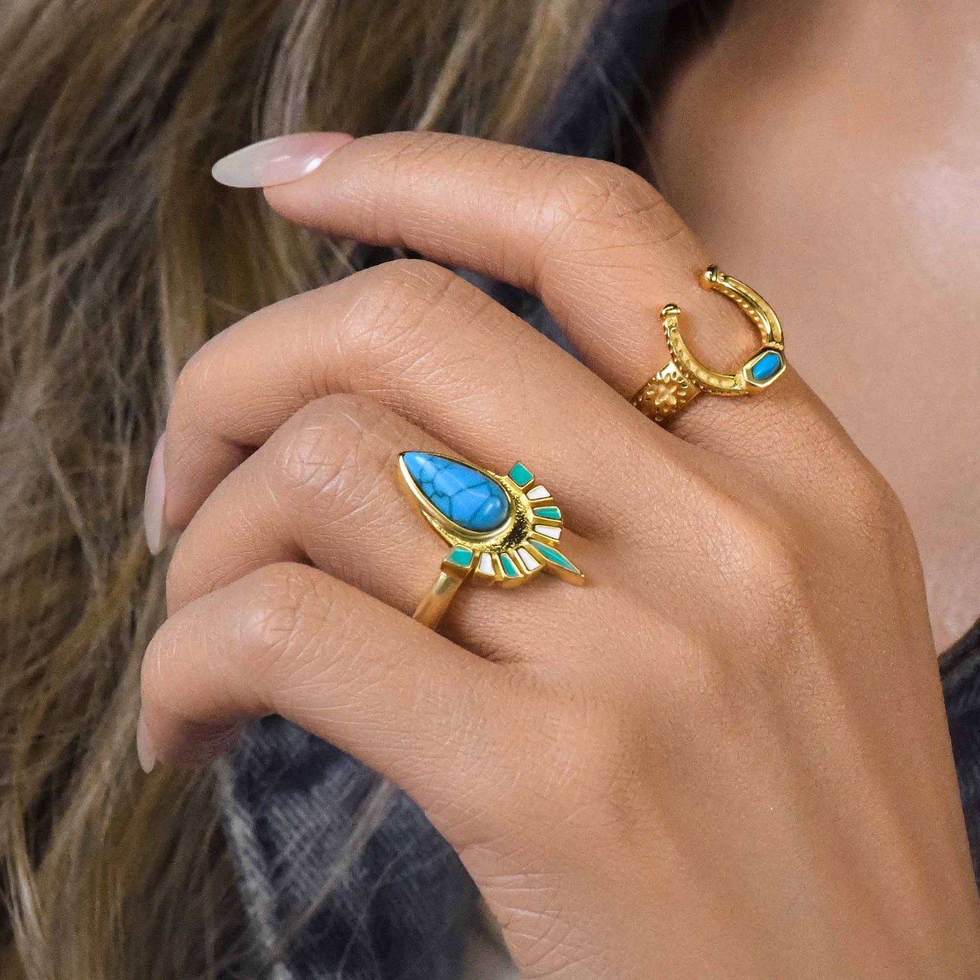 Sunchaser Spirit Ring - Serene Western