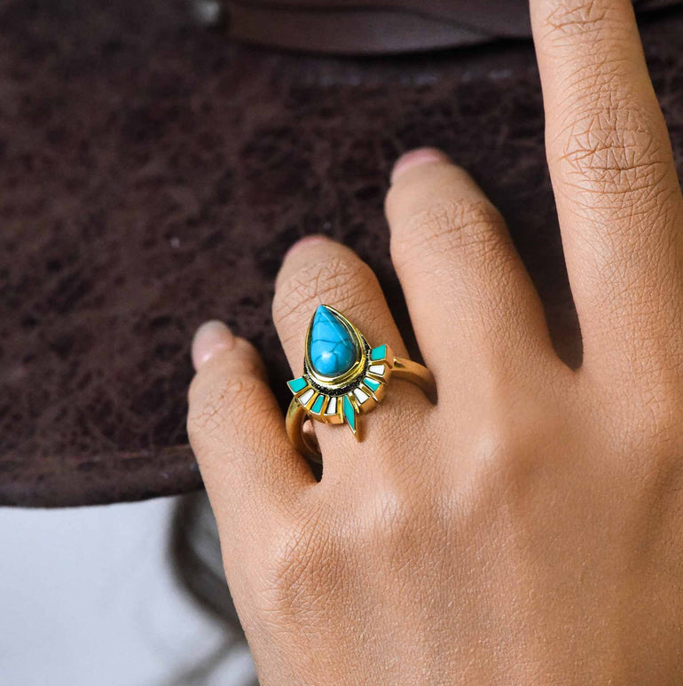 Sunchaser Spirit Ring - Serene Western
