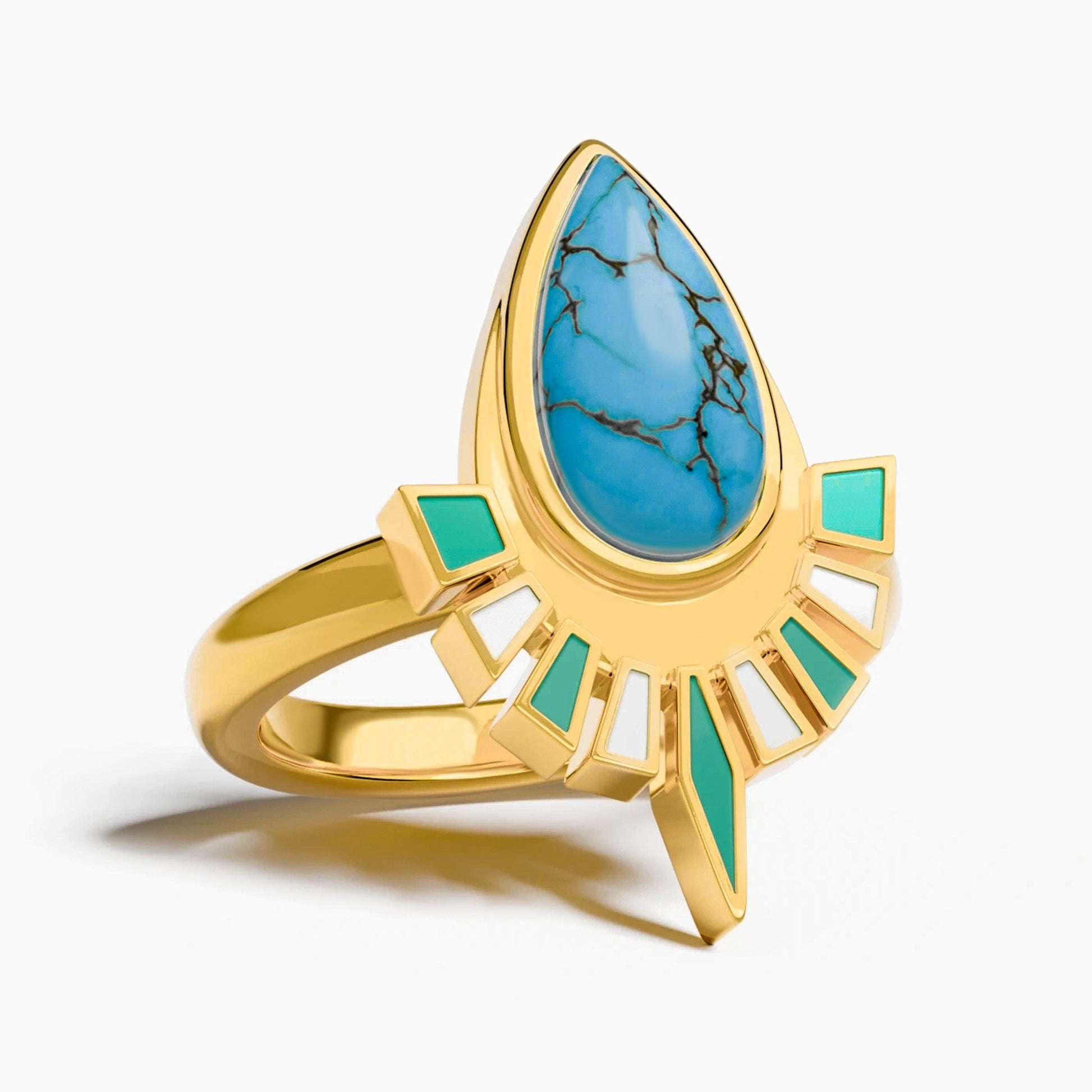Sunchaser Spirit Ring - Serene Western