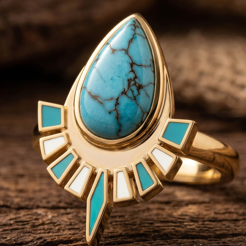 Sunchaser Spirit-ring - rolig westernstil