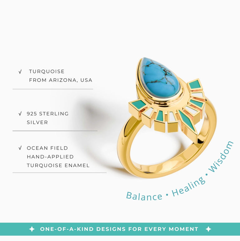Sunchaser Spirit Ring - Serene Western