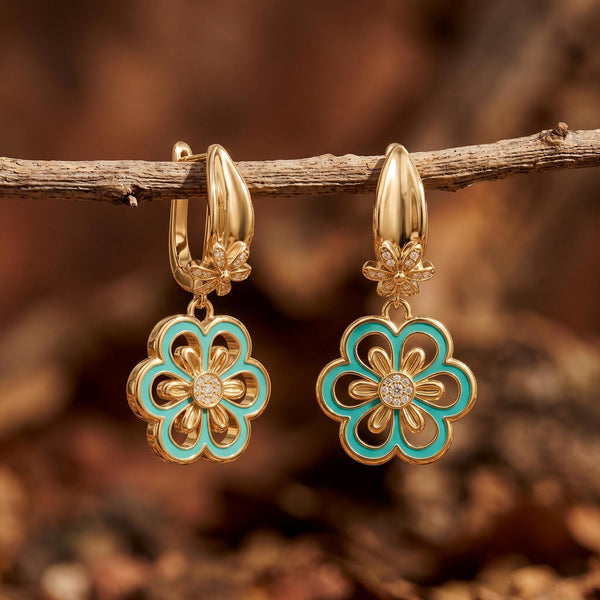 Sunlit Petal Earrings