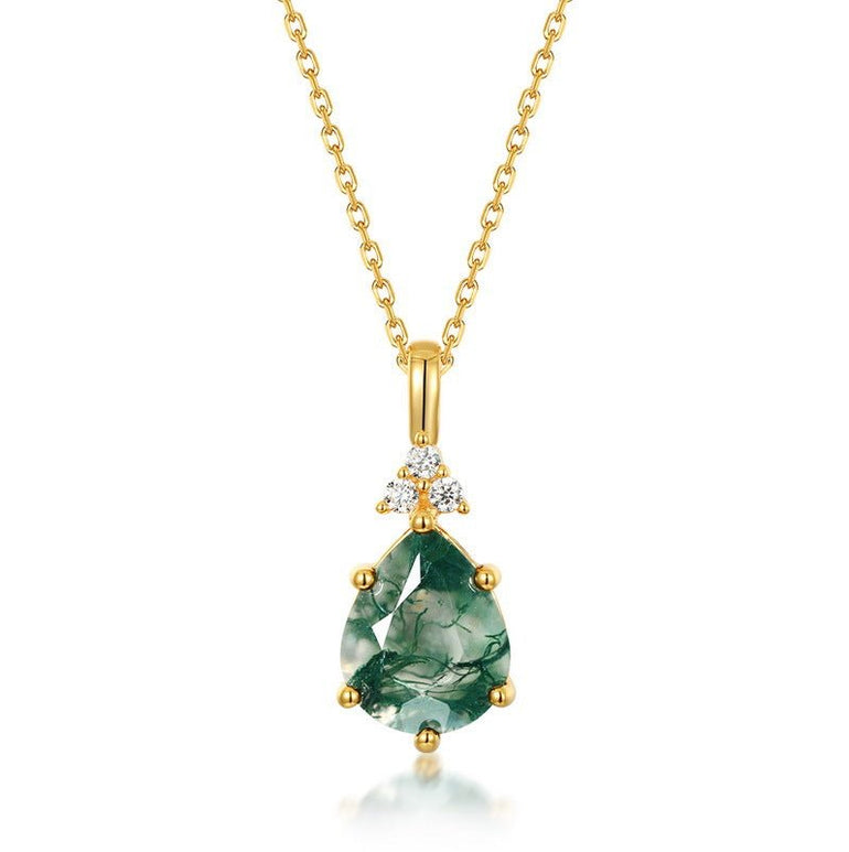 Sunlit Teardrop Necklace - Serene Western