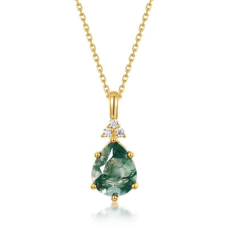 Sunlit Teardrop Necklace - Serene Western