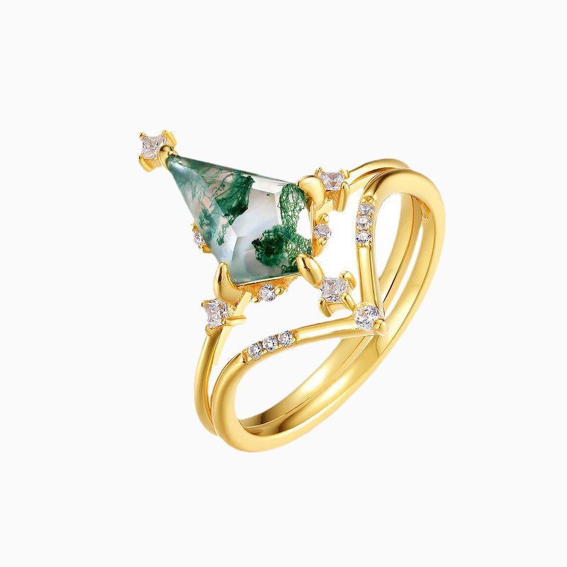 Sunrise Fern Ring - Serene Western