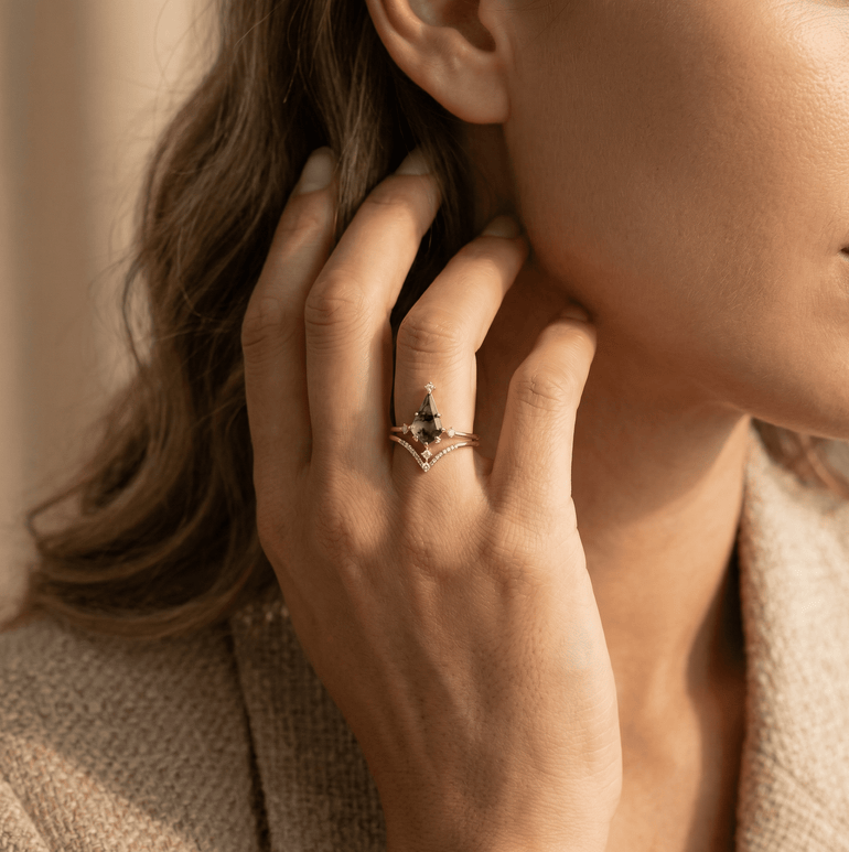 Sunrise Fern Ring - Serene Western