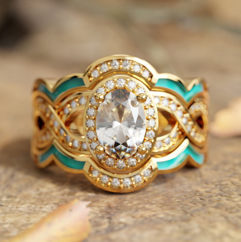 Sunset Canyons Ring - Gold - Serene Western