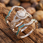 Sunset Canyons Ring - Moissanite - Serene Western thumbnail