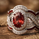 Sunset Canyons Ring - Ruby - Serene Western thumbnail