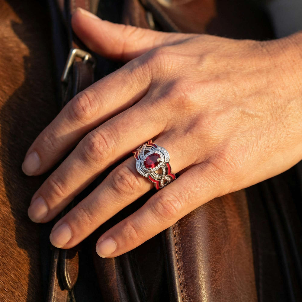 Sunset Canyons Ring - Ruby - Serene Western