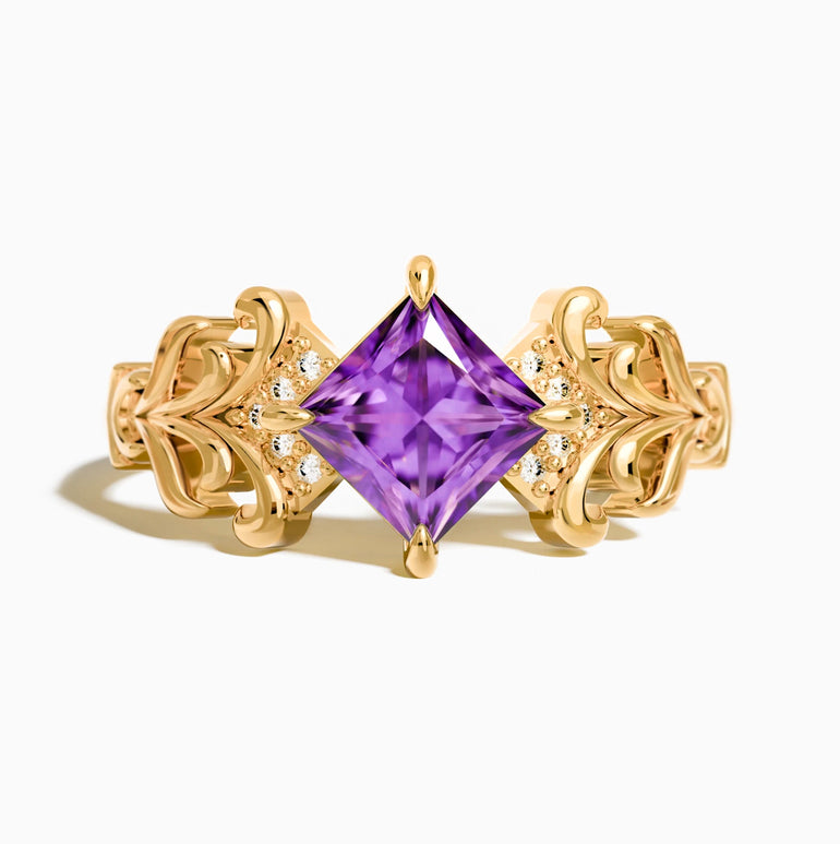 Sunspire Glow Ring - Amethyst - Serene Western