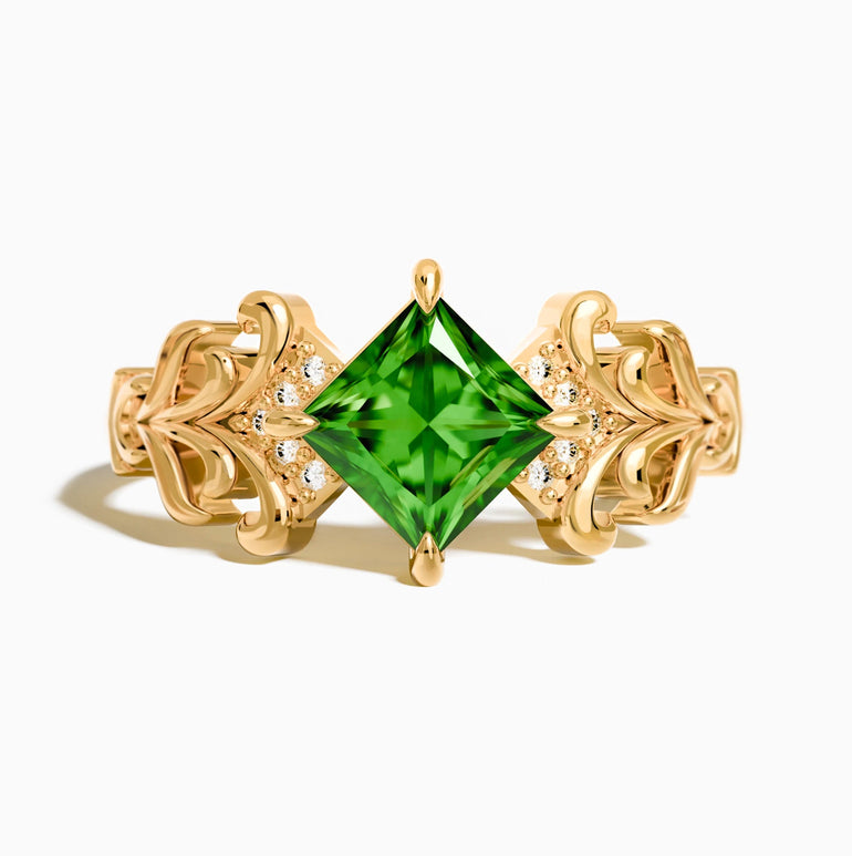 Sunspire Glow Ring - Emerald - Serene Western