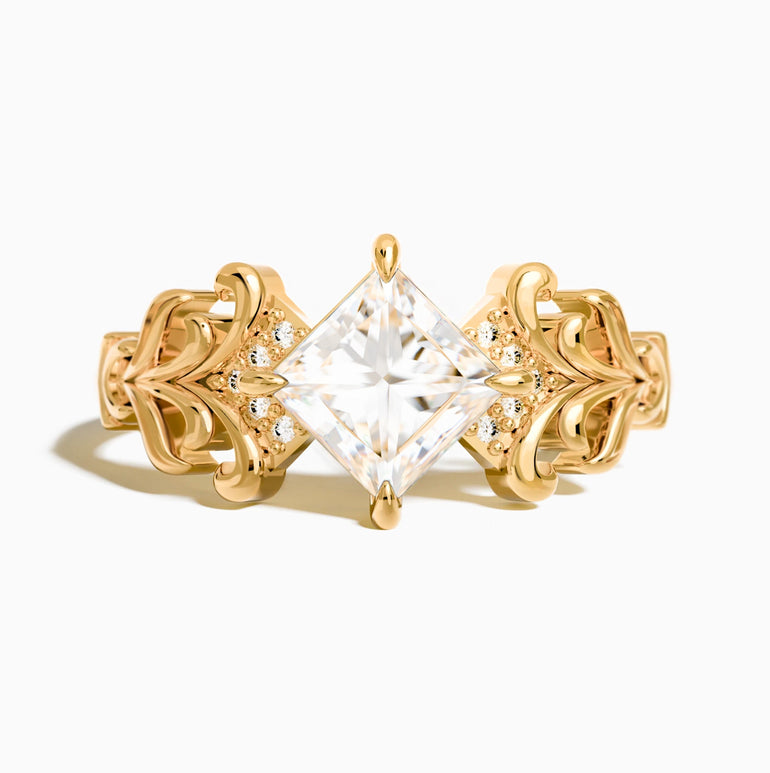 Sunspire Glow Ring - Moissanite - Serene Western