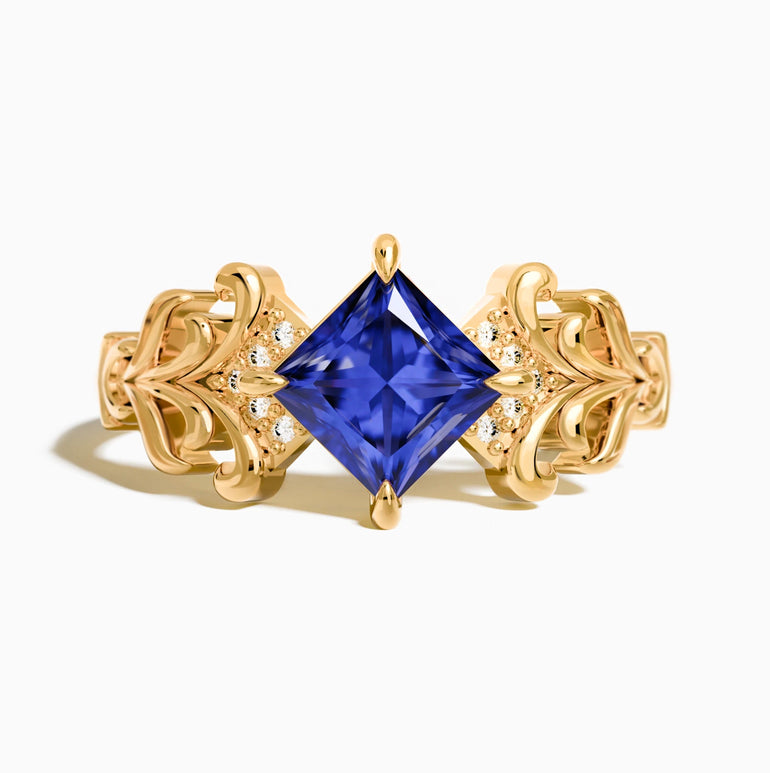 Sunspire Glow Ring - Sapphire - Serene Western