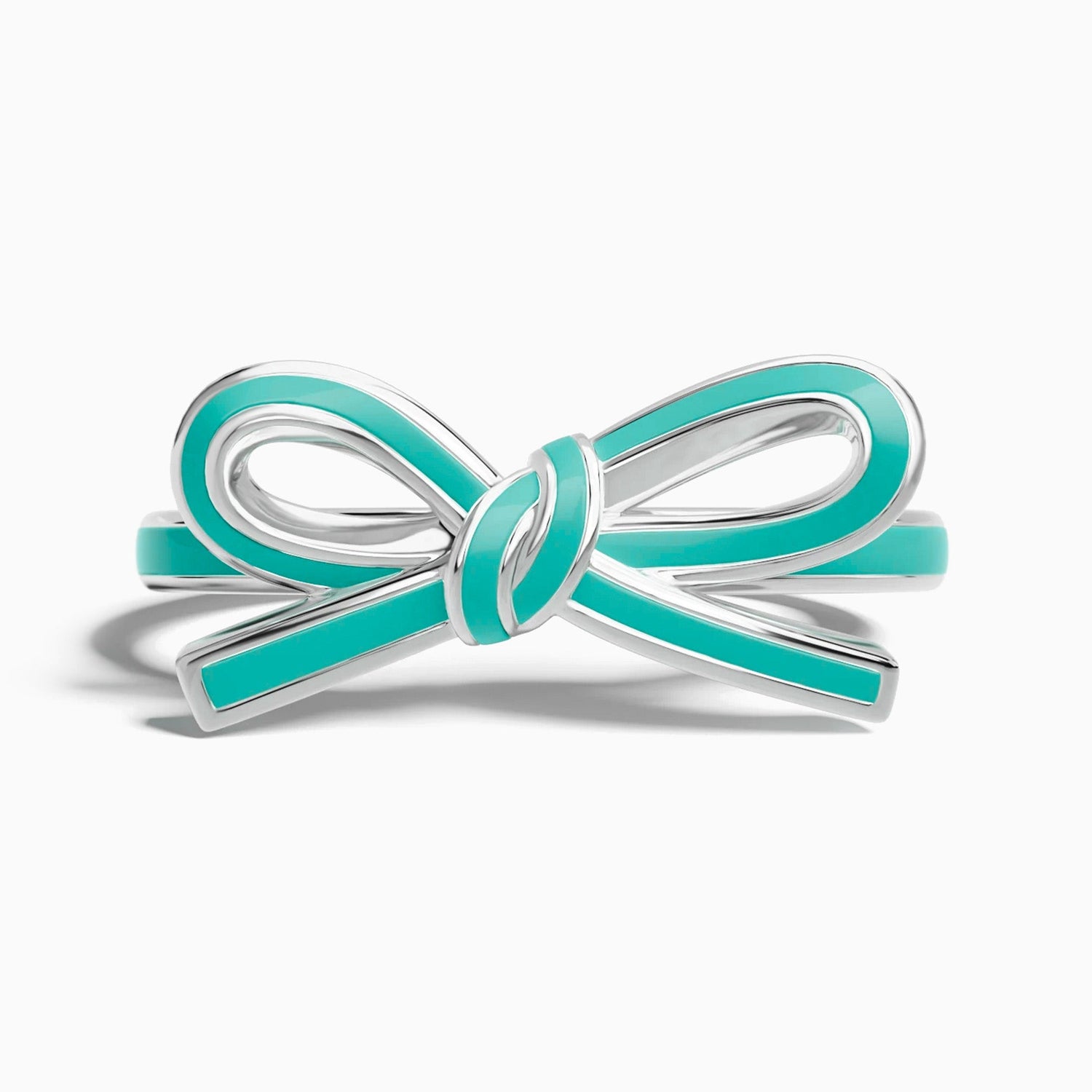 Teal Bow Ring - Serene Western