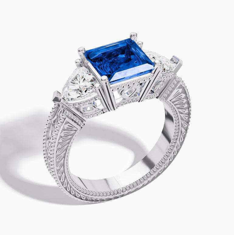 Tidal Embrace Ring - Sapphire - Serene Western